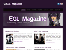 Tablet Screenshot of egl-magazine.co.uk